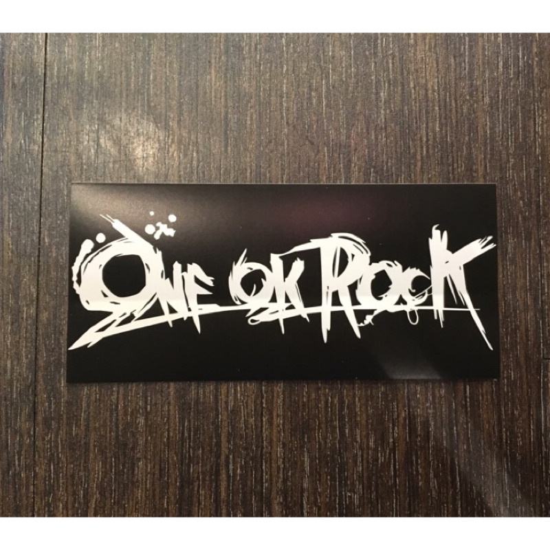 小間搖滾 One Ok Rock 進口防水貼紙13 6公分 蝦皮購物