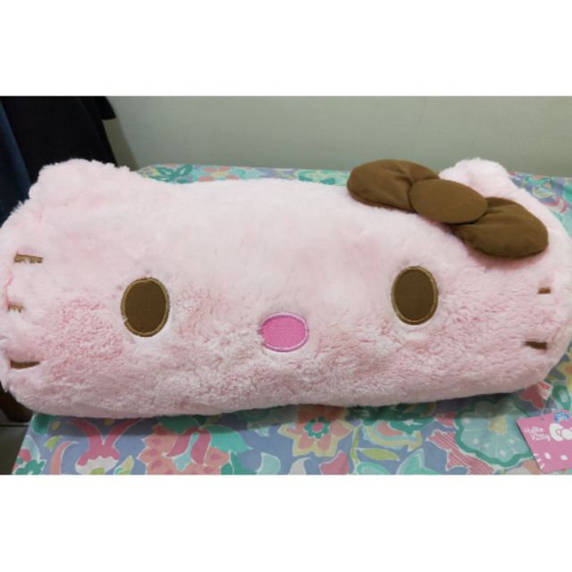 日本進口 超實用可愛kitty 抱枕 枕頭