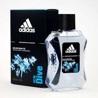 Adidas 愛迪達 ICE DIVE 品味透涼男性淡香水 100ml 男性香水 男香 海洋香