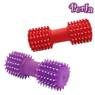 Perlapets 寵物發聲玩具 趣味啞鈴 磨牙玩具 啃咬玩具 寵物玩具 狗玩具