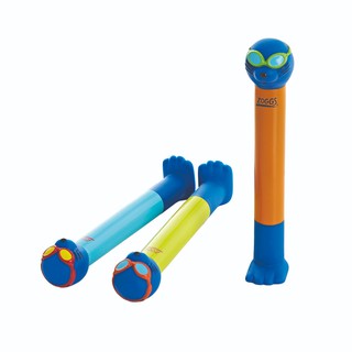 【游泳訓練遊戲】ZOGGS 小海豹戲水玩具棒 潛水棒3入組 (現貨)