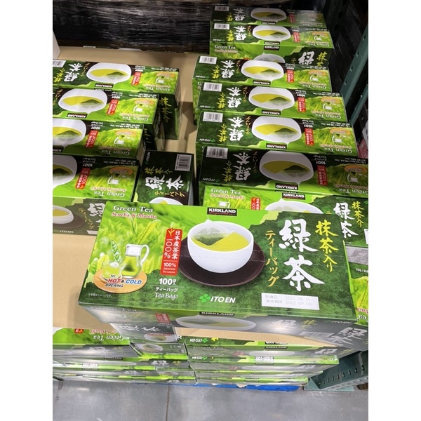 [🐰Bunny買好市多costco代購] Kirkland Signature 科克蘭 日本綠茶包 1.5公克