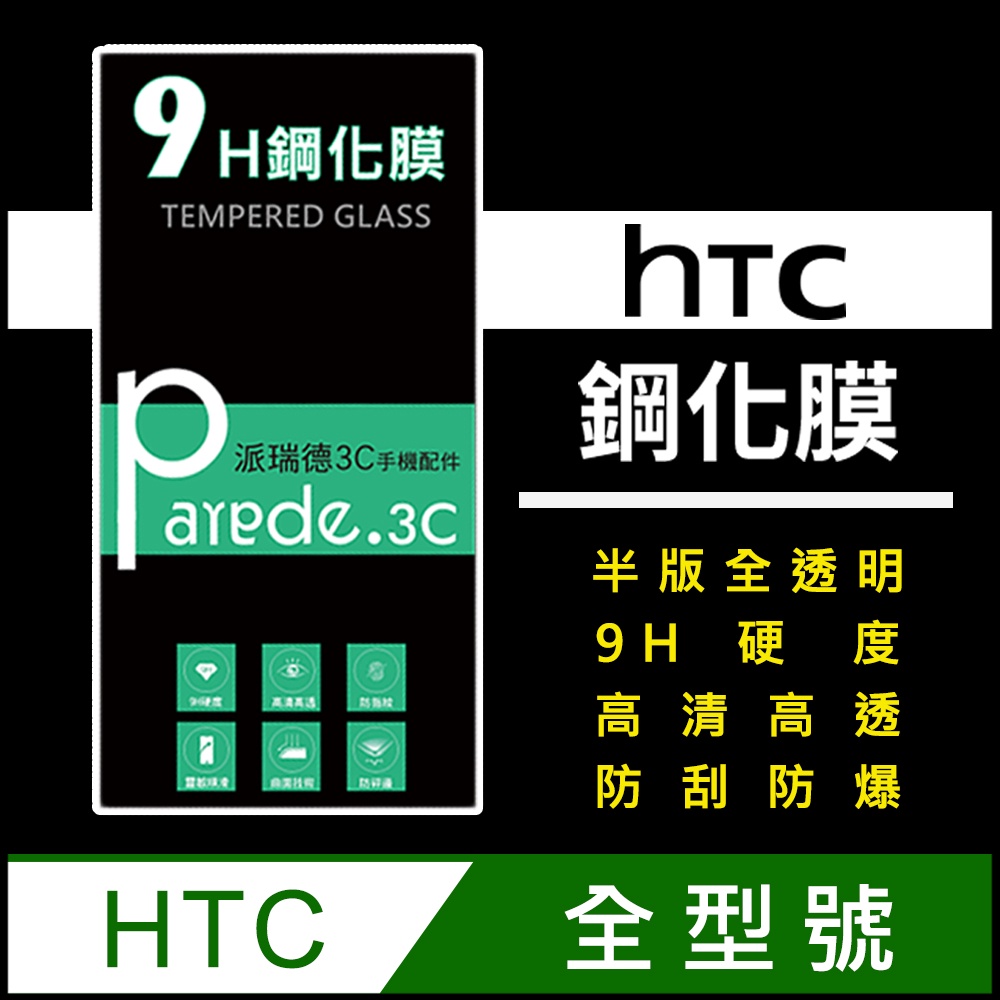 HTC非滿版9H鋼化玻璃保護貼Desire21 Pro U20 U19e D12 U12 Life D21