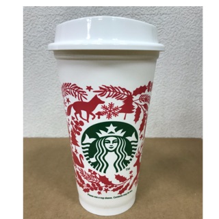 全新現貨 星巴克Starbucks 2017 耶誕 Kermit 16oz 紅耶誕森林 隨行杯 環保杯 經典品牌