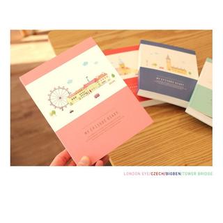 英倫糖果色小品筆記本記事本日記本硬抄本萬用手冊