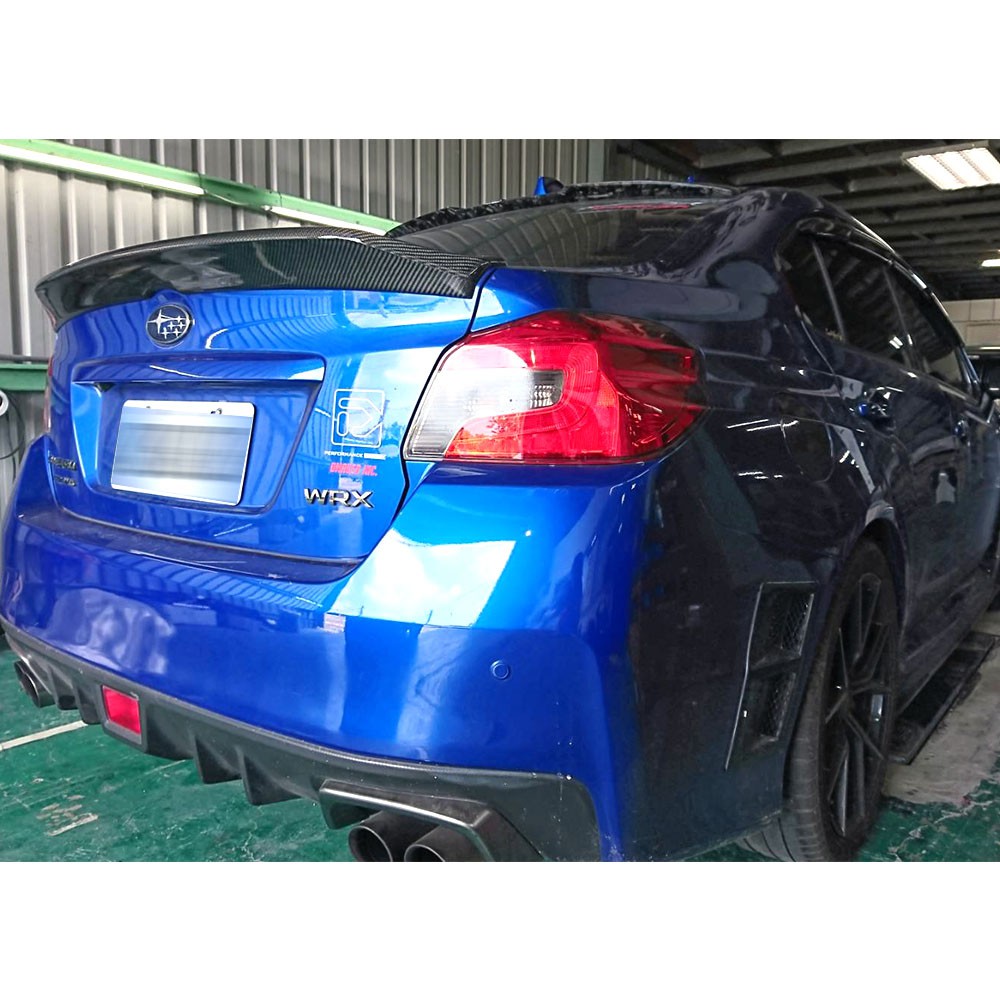 速霸陸 Subaru WRX 4代 D款 翹屁股款 尾翼 後擾流 Carbon 卡夢碳纖維 高級製品