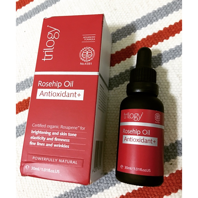 紐西蘭Trilogy Rosehip Oil Antioxidant+ 30ml 玫瑰果油抗氧化+