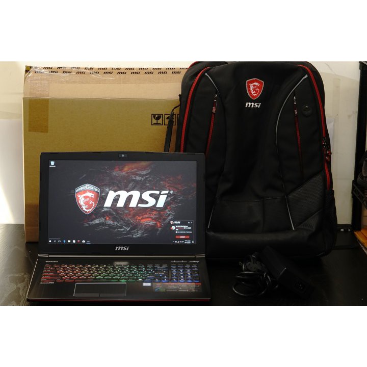 MSI 微星 GE62MVR 7RG 005TW 15.6 吋 i7 四核 16G 256G SSD 1T 8G 獨顯