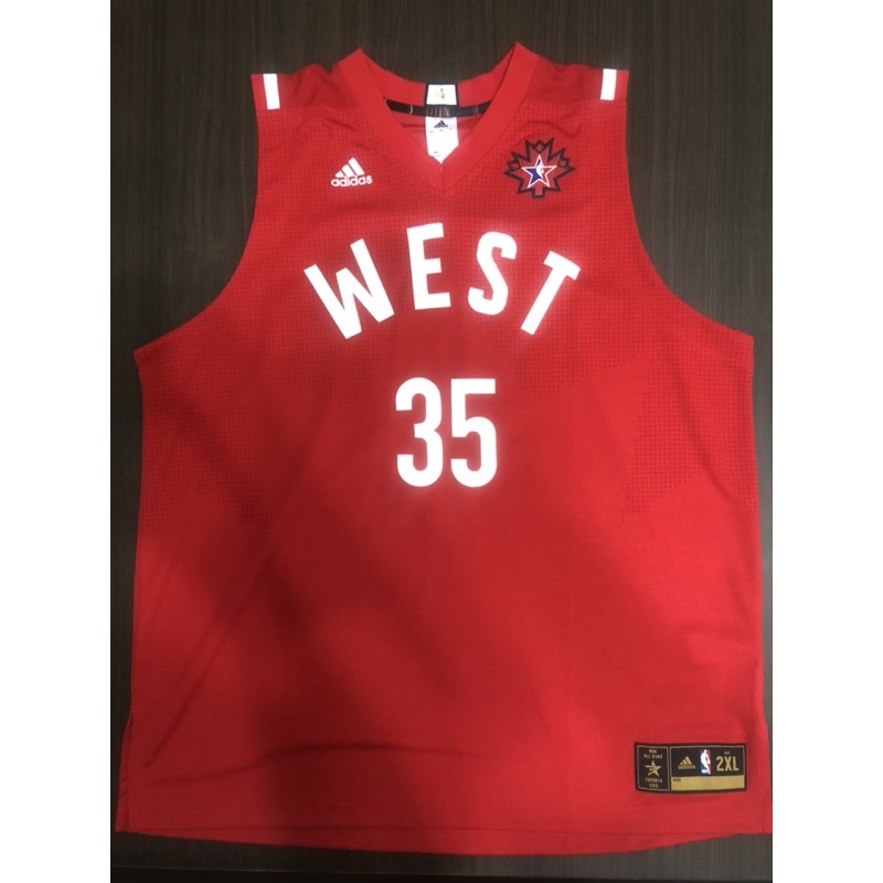 Kevin Durant 2016 ASG 明星賽 SW NBA 球衣