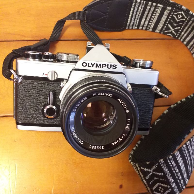 OLYMPUS OM-1 日本製造 含鏡頭 底片相機 單眼相機 全手動 135底片 膠卷 可測光 功能正常 機械相機
