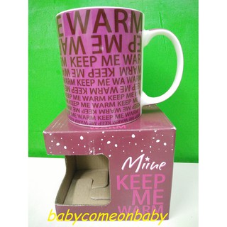 集點玩具 屈臣氏 KEEP ME WARM 馬克杯 B款 (全新未使用)