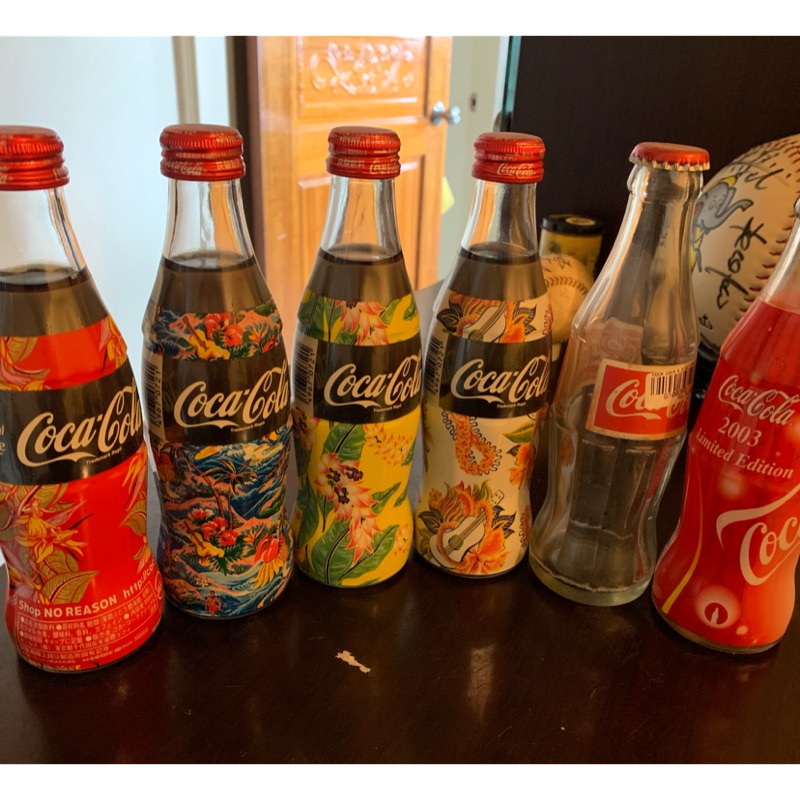 2003日本可口可樂夏季限定發售『夏威夷風復古瓶』(250 ml) 日本