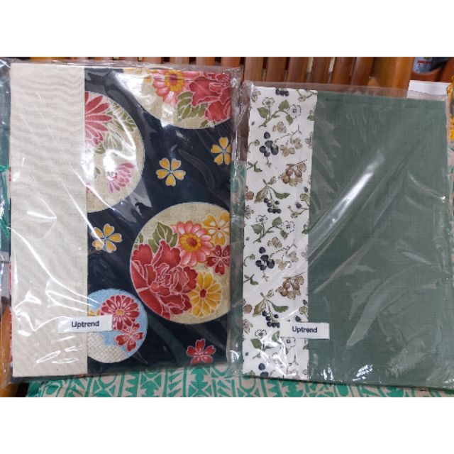 全新未拆 Uptrend 兩款 書衣 日式布花 法式普羅旺斯布花 橫手吟雪/醬果田