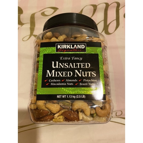 Kirkland mixed nuts科克蘭無調味綜合堅果