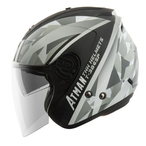 ◆東橋安全帽 EB HELMET◆THH T386SP ATMAN 反光飾板 內墨鏡 內襯可拆洗 鏡片快拆