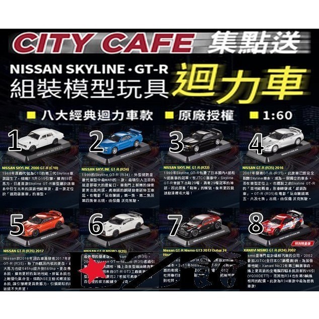 「不挑款」-711 7-11 GTR NISSAN  SKYLINE GT-R 迴力車 模型車