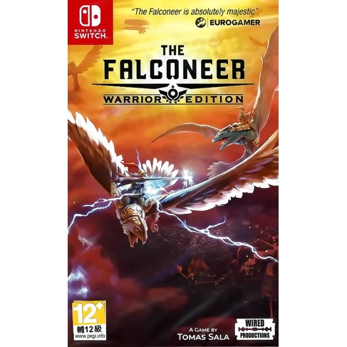 【全新未拆】任天堂 SWITCH NS 空戰獵鷹 戰士版 開著老鷹打飛機 空戰奇兵 THE FALCONEER 中文版