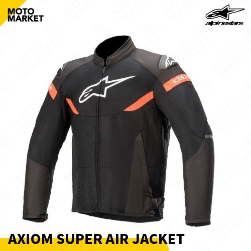 【摩托麻吉】ALPINESTARS AXIOM SUPER AIR 夏季防摔衣 #黑紅 網眼 滑塊 CE護具 亞洲版