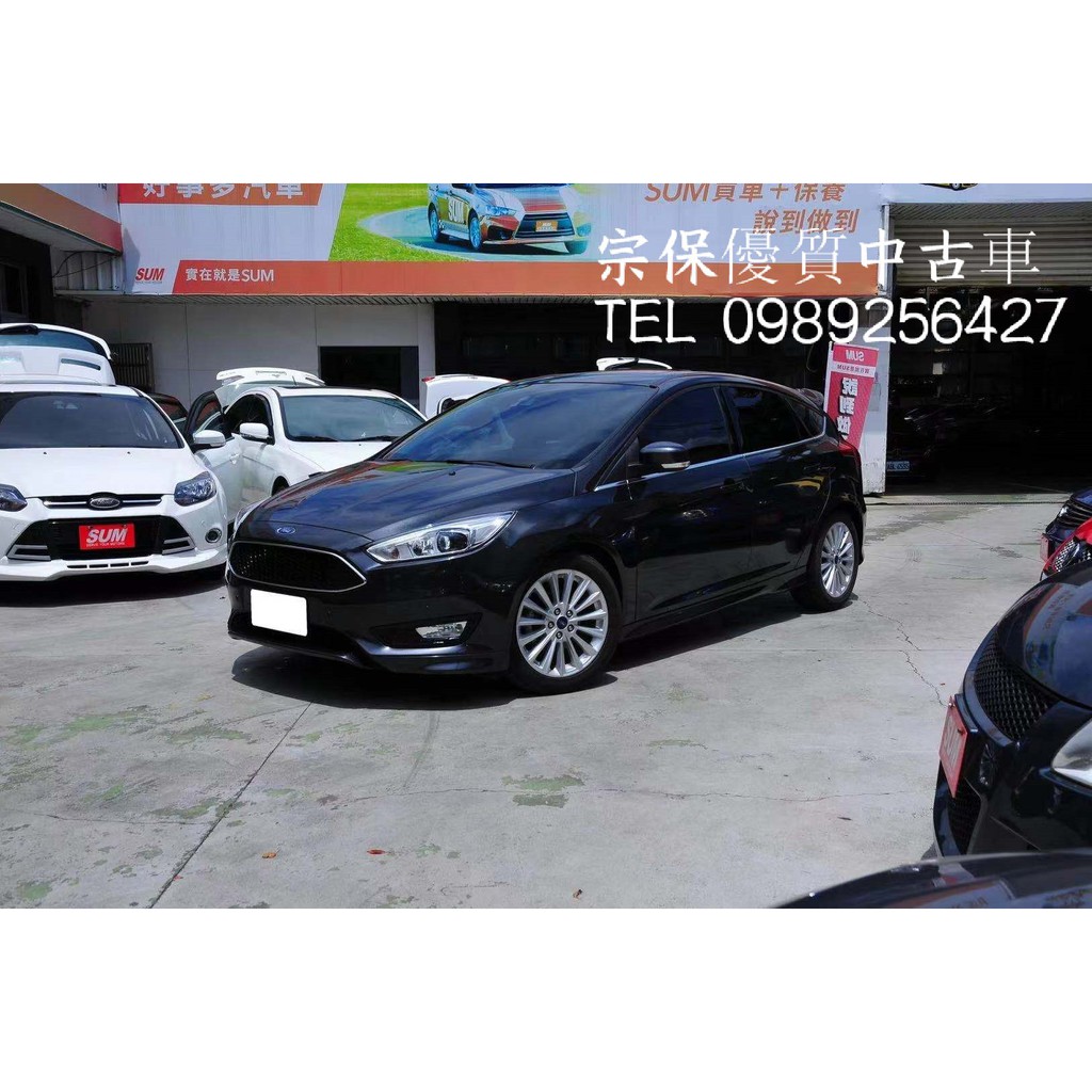 2016 福特 FORD FOCUS MK3.5 1.5T 頂級 黑