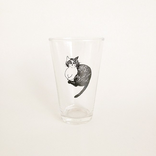 UNICOM Matsuo Miyuki Cat Glass 玻璃杯/ Mask/ M eslite誠品