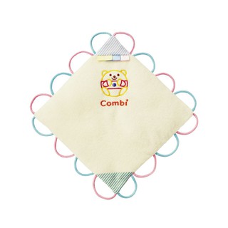 Combi 歡樂寶貝手巾(1入) 臺灣現貨 訓練寶寶手抓能力 [MKCs]