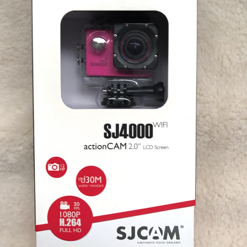 「近全新」SJ4000 運動攝影機 行車記錄器 Wifi 版本 加贈多樣周邊商品