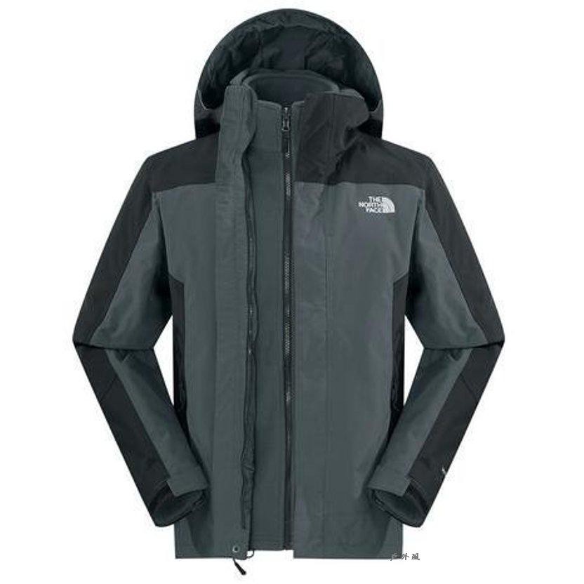 【The North Face】男 HV/TKA刷毛防水保暖兩件式外套