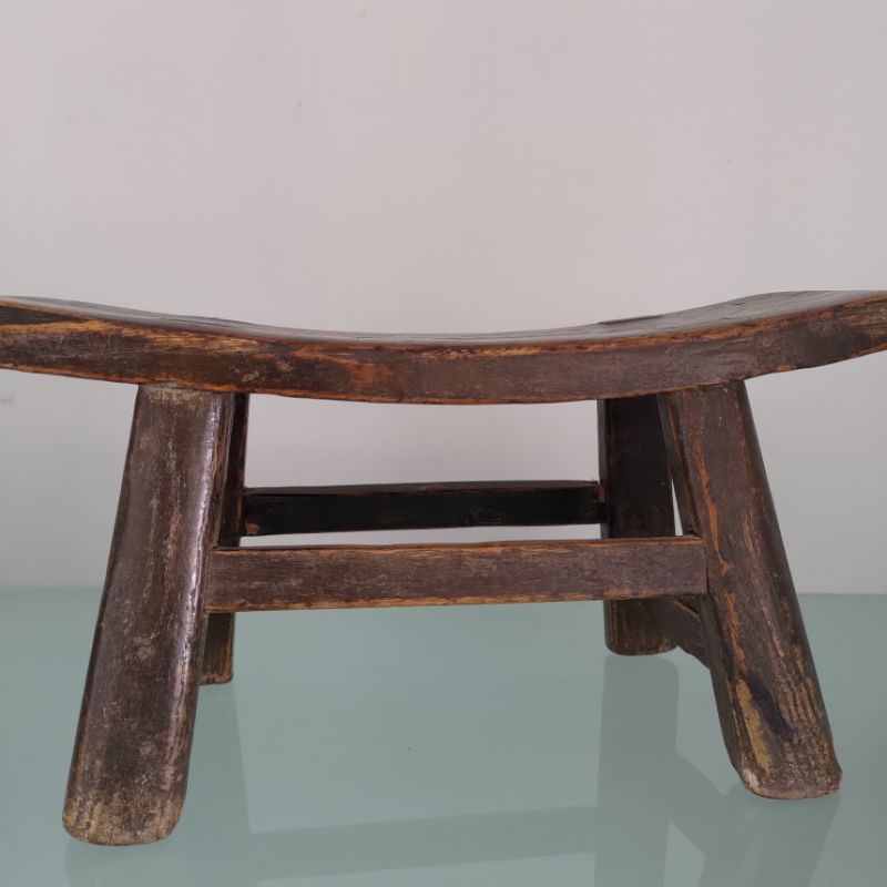 （古董/古物）清朝時期 木椅凳 迷你矮凳