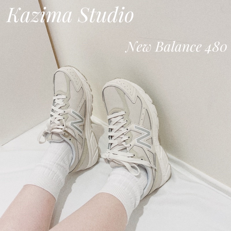 【零碼特價】現貨 New Balance 480 米白色 NB 奶茶色 燕麥色 W480KO5 W480SM5 4E楦