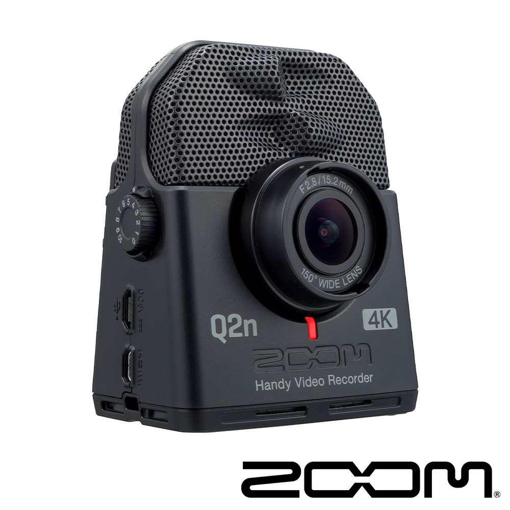 ZOOM Q2N-4K 廣角4K 隨身直播攝影機 公司貨