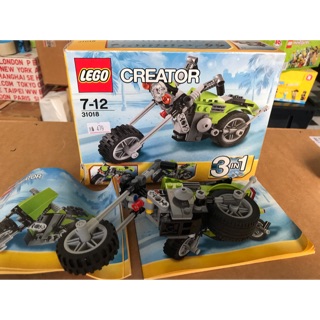 樂高 LEGO 2手組好放盒中 三合一創作系列 摩托車