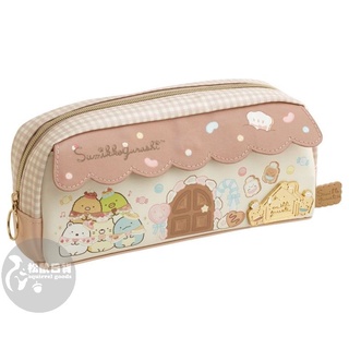 ♡松鼠日貨♡日本 正版 san-x 角落生物 餅乾 蛋糕 甜點屋 筆袋 收納袋 收納包 置物包 化妝包