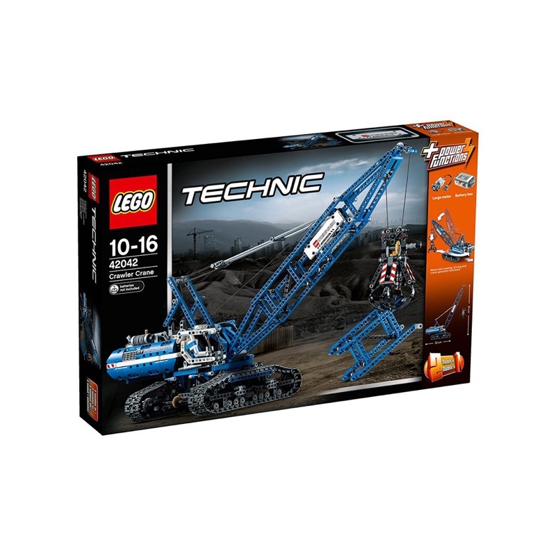 LEGO 42042 TECHNIC系列 Crawler Crane 履帶式起重機