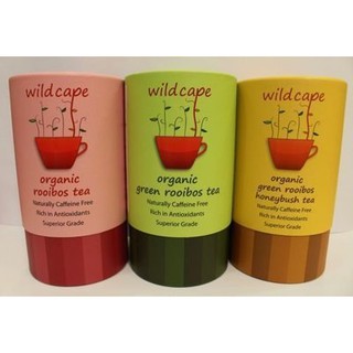 Wild Cape 野角 南非國寶茶組合(博士紅茶*1/博士綠茶 *1/ 博士綠蜜樹茶*1)共3罐 免運