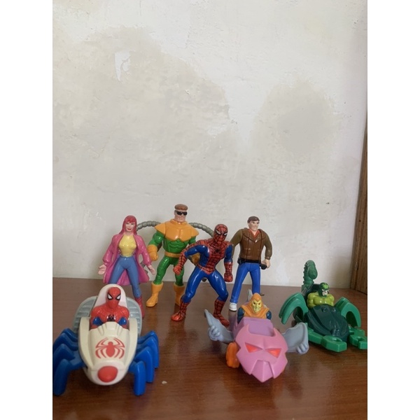 1995 蜘蛛人 八爪博士 蠍子人 暴魔 麥當勞玩具