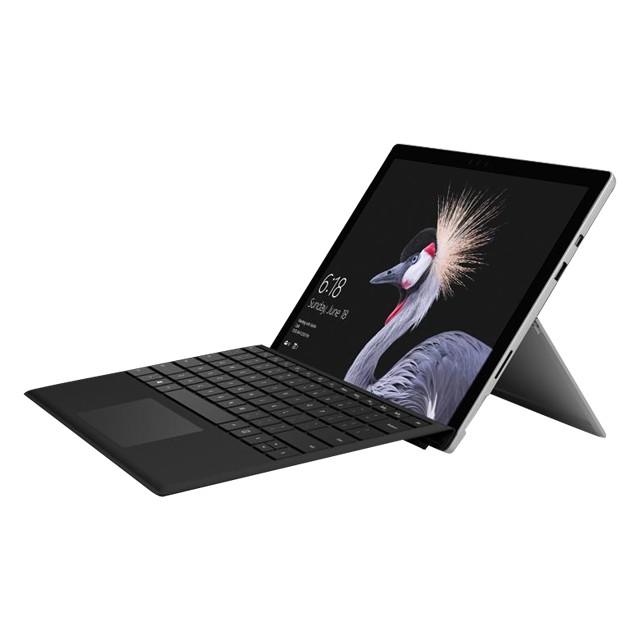 New Surface Pro (i5/4G/128GB) 銀 (含有相容黑色鍵盤) #輕薄 #居家辦公 #防疫 #文書