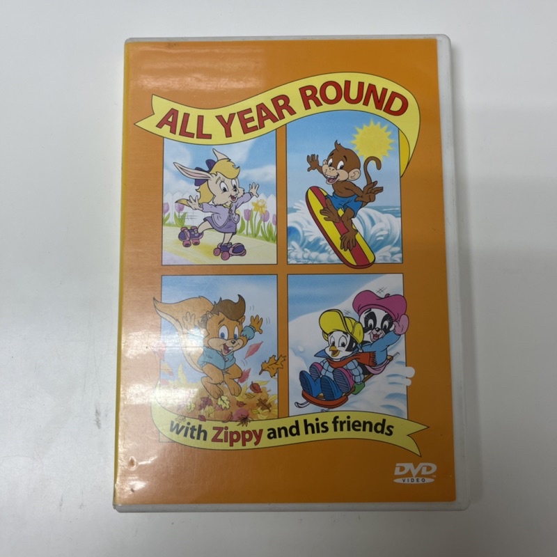 正版寰宇迪士尼美語世界 Zippy系列DVD All Year Round寰宇家庭限量World Family含原廠外盒