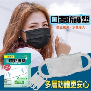 台灣製造拋棄式口罩防護墊（成人）現貨即出
