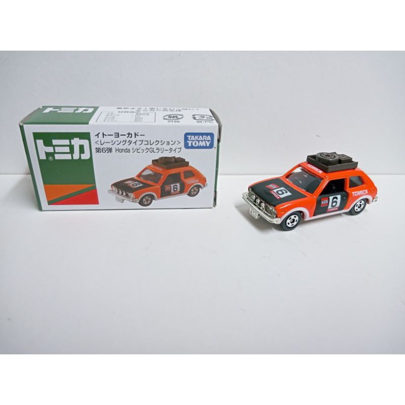 (現貨)Tomica 83-2 Honda Civic GL Rally Type 伊藤洋華堂特注