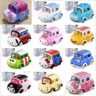 Tomica Sanrio三麗鷗 Tomy多美卡玩具車 兒童合金小車車 布丁狗美樂蒂蛋黃哥 HelloKitty 禮物