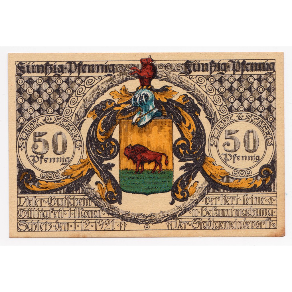⚜️銅臭味 西元1921年 一戰德國緊急貨幣 50芬尼  (紙幣紙鈔紀念幣錢幣金幣銀幣銅幣龍銀郵票台灣復古老件擺飾掛飾