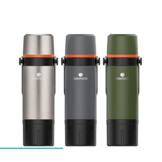 法國 SANTECO KAFE 軍裝風咖啡即享保溫沖煮壺/保溫瓶 650ml【OK露營社】