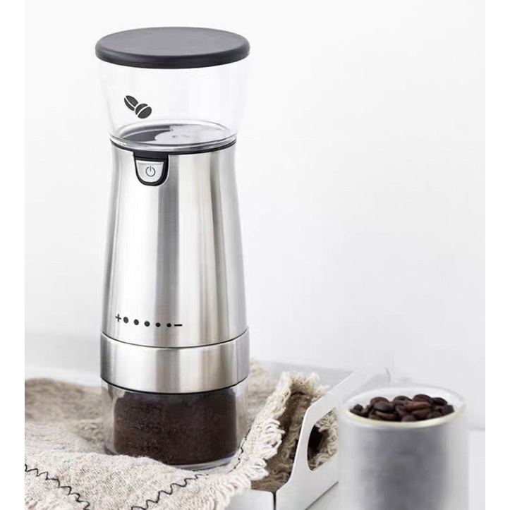 電動磨豆機咖啡豆研磨器 便攜式咖啡磨粉機