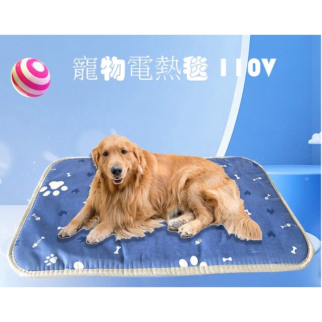 台灣現貨 寵物電熱毯 電熱毯 保暖電熱毯 110V 二段式溫控 防水 耐咬 大小兩款
