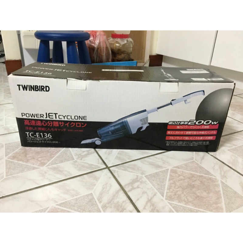 Twinbird TC-E136 直立式吸塵器 環境清潔的好幫手 降價唷 下單前 請先詢問唷