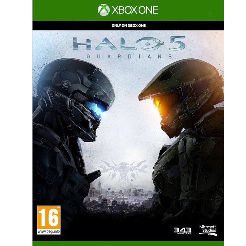 中古品XBOX ONE Halo 5 最後一戰5 守護者中文英文合版Halo 5 
