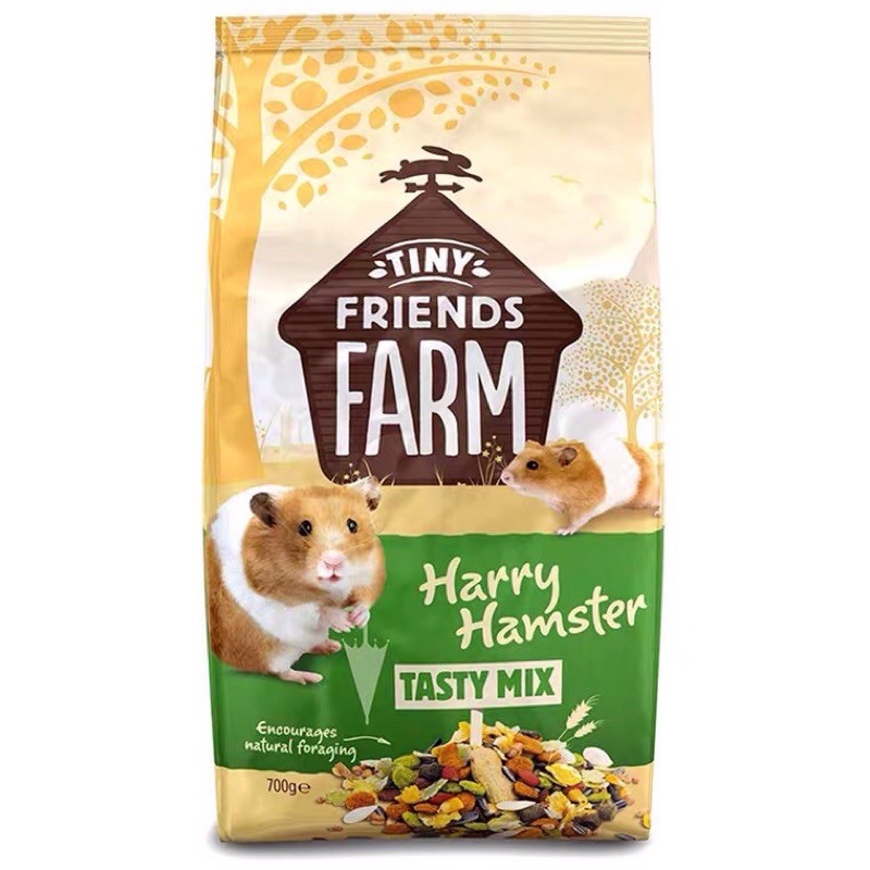 現貨 英國Harry無糖熊糧 600g 可分裝 黃金鼠飼料 倉鼠 飼料