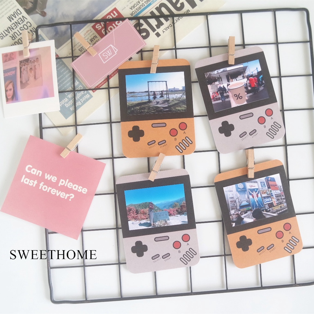 [🔺現貨] 滿99免運▶Sweet Home－GAME BOY 復古電玩造型小卡 - 裝飾 手工卡片 創意卡片 任天堂