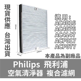 【PHILIPS 飛利浦 AC4147】AC4076 空氣清淨機 濾網 副廠AC4016 ACP017 ACP077