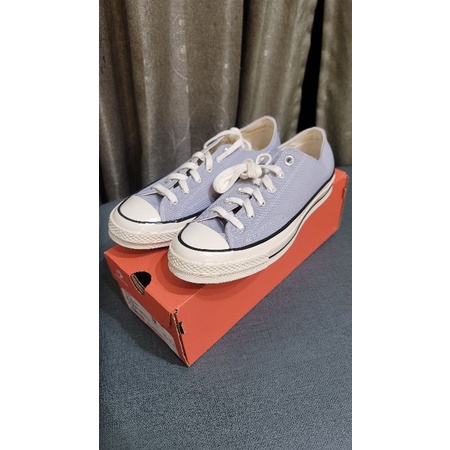 全新US7.5 Converse 1970 170555C 帆布鞋 26CM 灰藍色